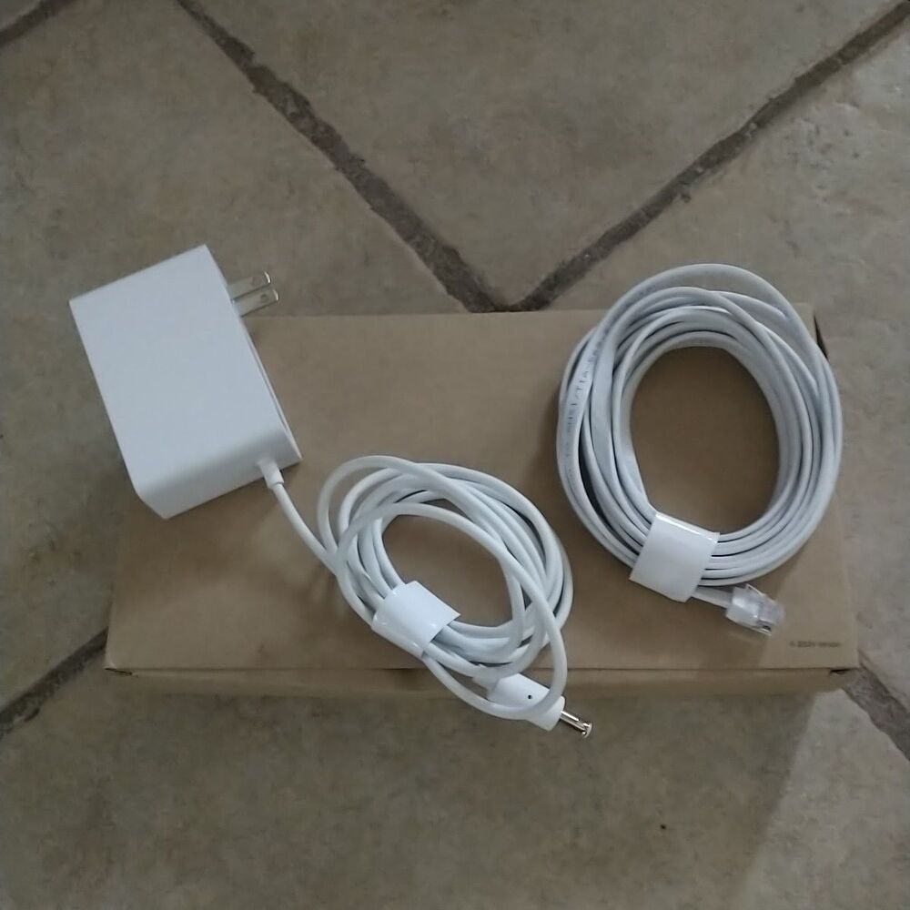 Lucent Trans Adapter 1A98-1250 12V 5A 60W PowerSupply CR1000 Router EthernetCabl